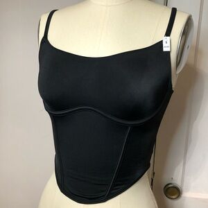 Black Women's Corset Top